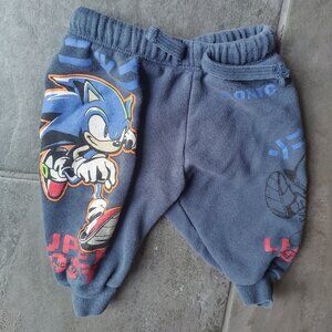 Sonic The Hedgehog Sweatpants | 9-12M | Zara